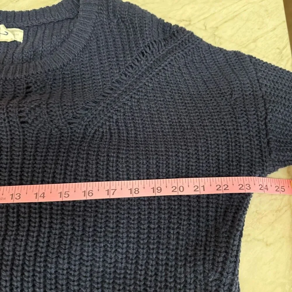 Caslon cotton blue